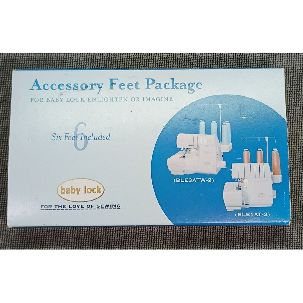 Baby Lock Serger Accessory Feet Package BLEI-FEET for ENLIGHTEN or IMAGINE